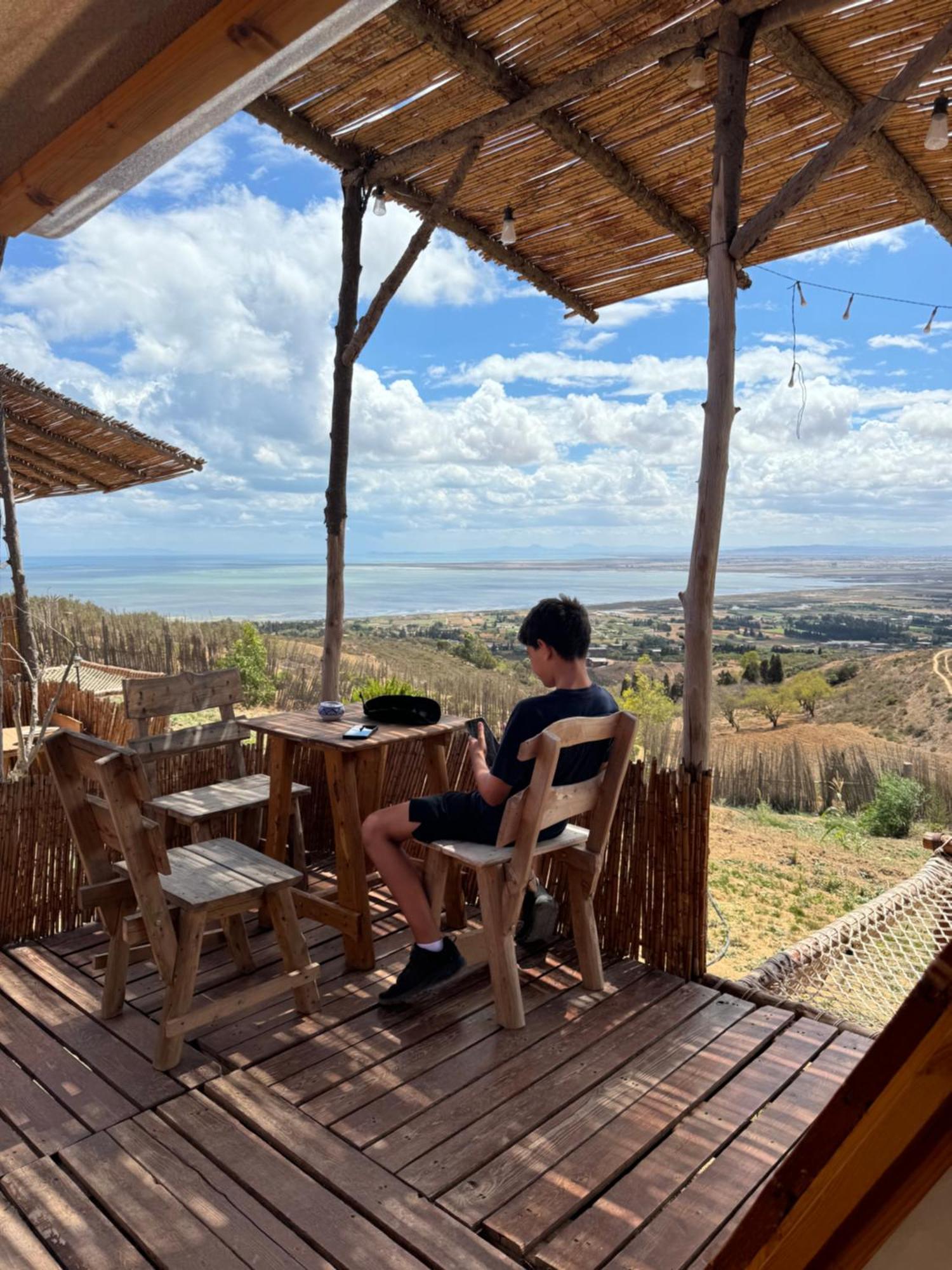 Отель Ghar El Melh Outdoors Ra's al Jabal Экстерьер фото